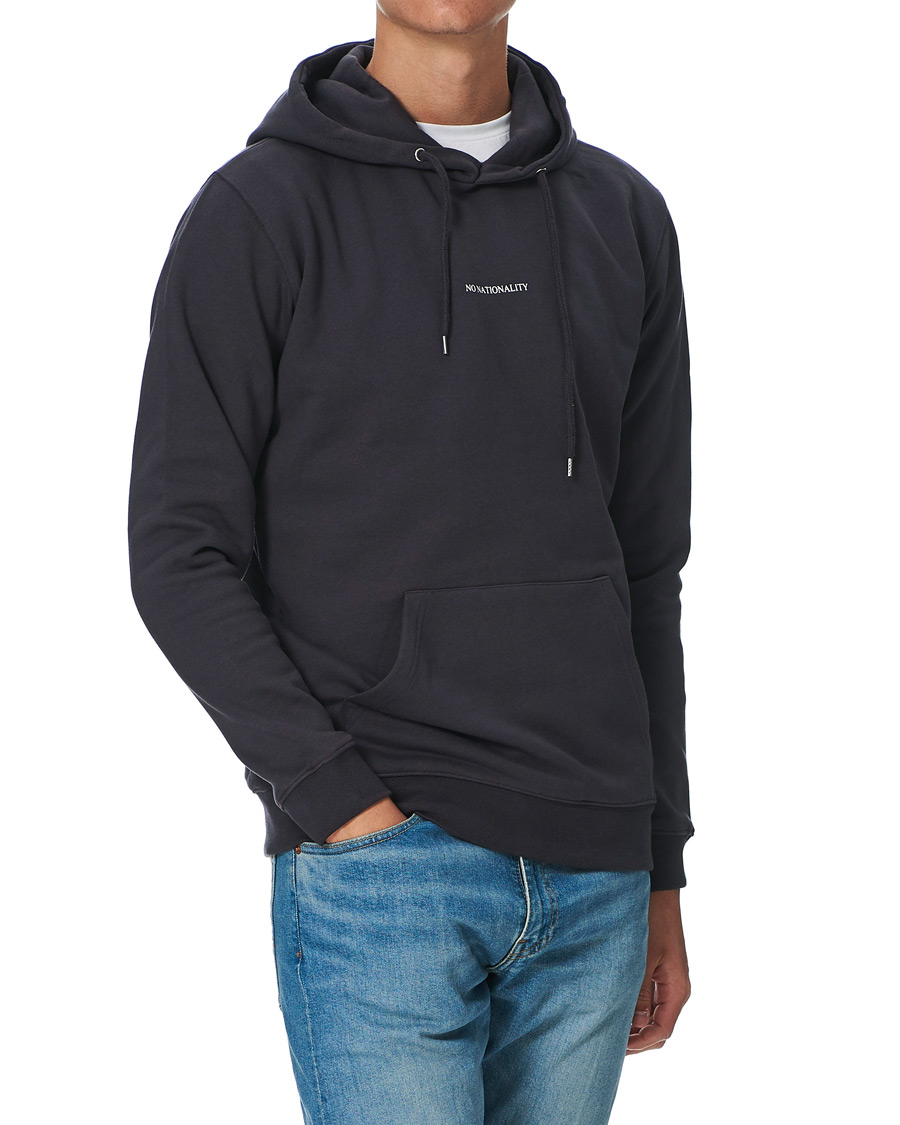 Homme | Pulls Et Tricots | NN07 | Barrow Printed Hoodie Navy Blue