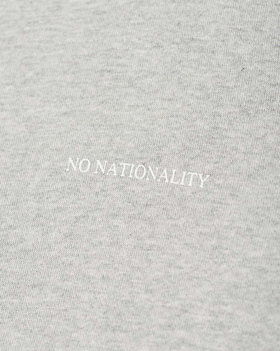 Homme | Pulls Et Tricots | NN07 | Barrow Printed Hoodie Light Grey Melange