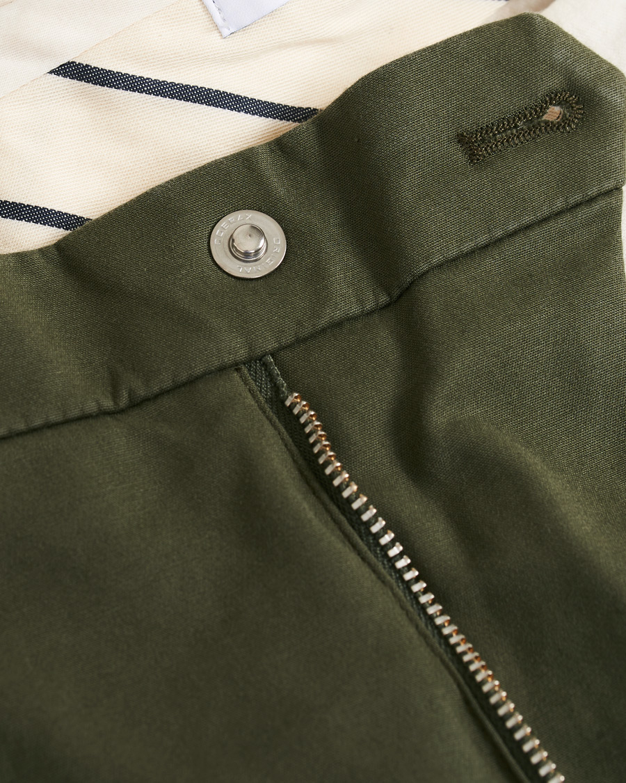 Homme | Pantalons | NN07 | Scott Regular Fit Stretch Trousers Army Green