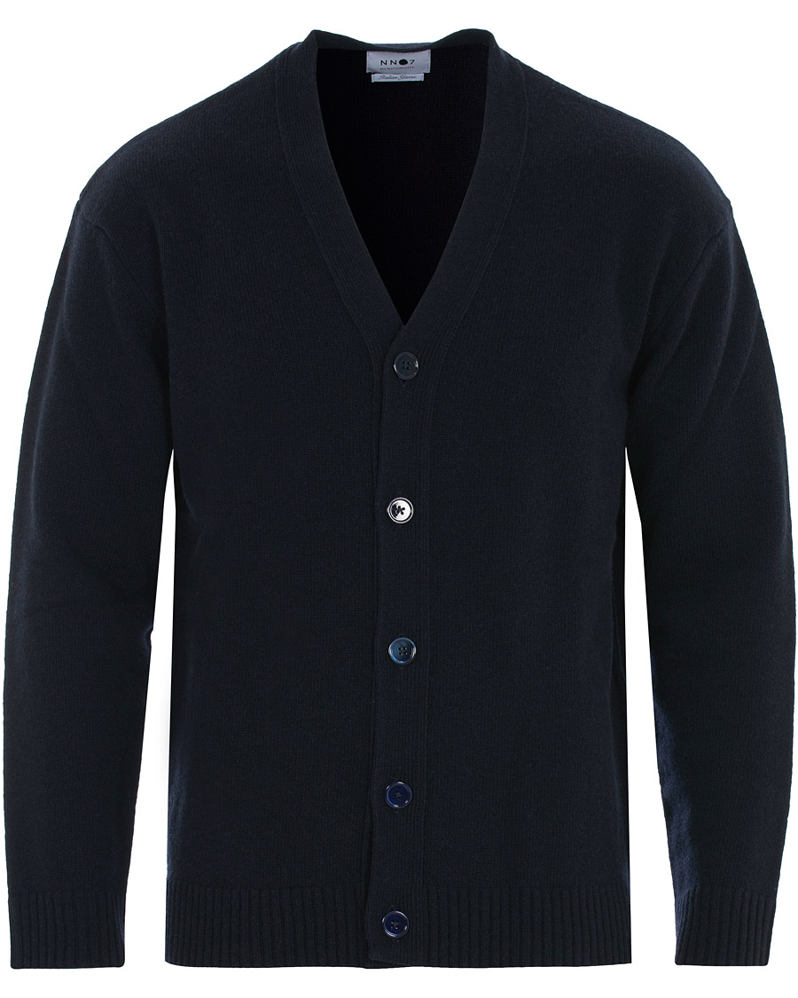 Homme | Pulls Et Tricots | NN07 | Bjorn Wool Cardigan Navy Blue