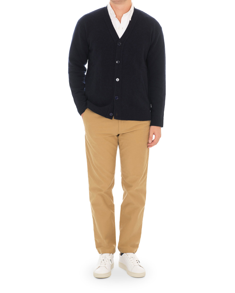 Homme | Pulls Et Tricots | NN07 | Bjorn Wool Cardigan Navy Blue