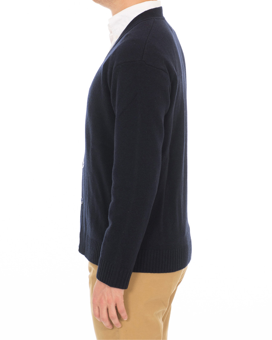 Homme | Pulls Et Tricots | NN07 | Bjorn Wool Cardigan Navy Blue