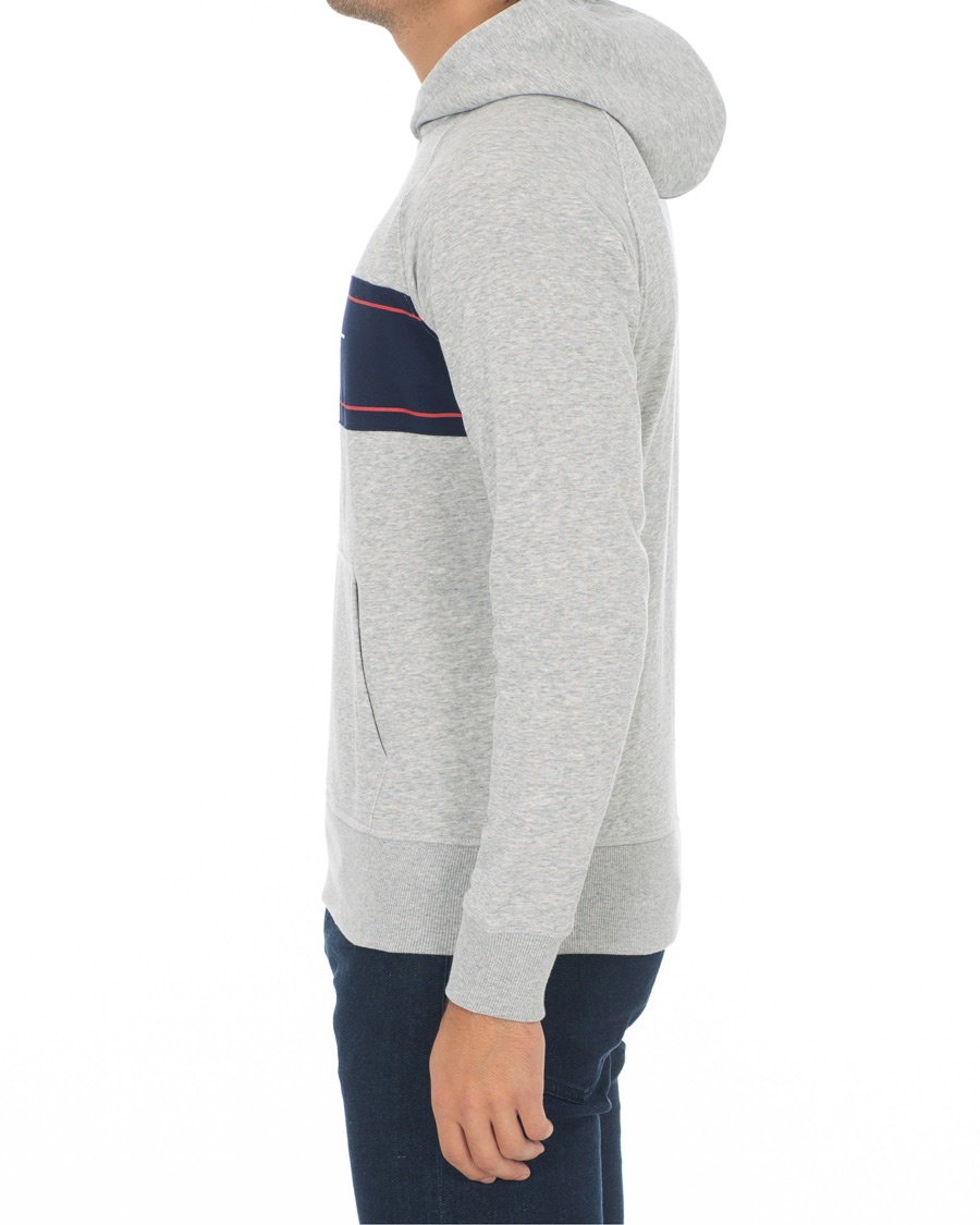 Homme | Pulls Et Tricots | GANT | Archive Hoodie Light Grey Melange