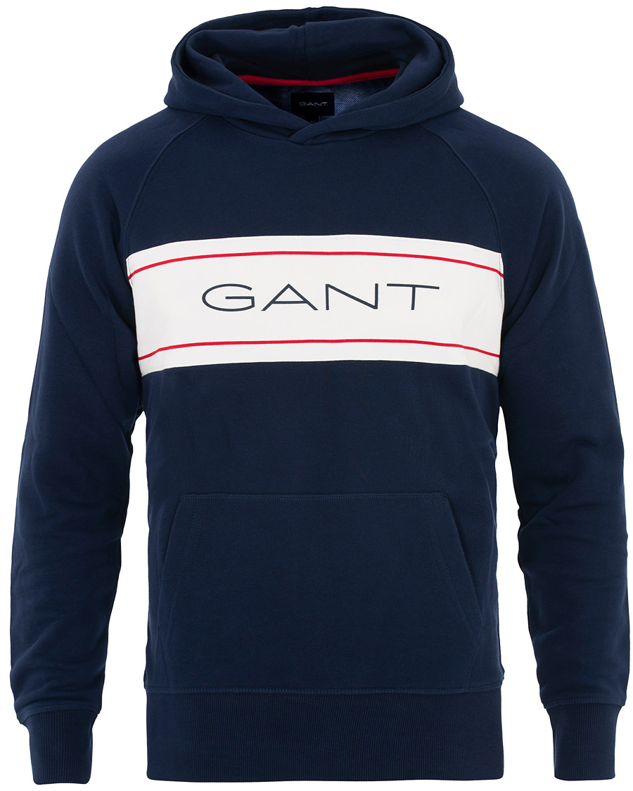 Homme | Pulls Et Tricots | GANT | Archive Hoodie Evening Blue