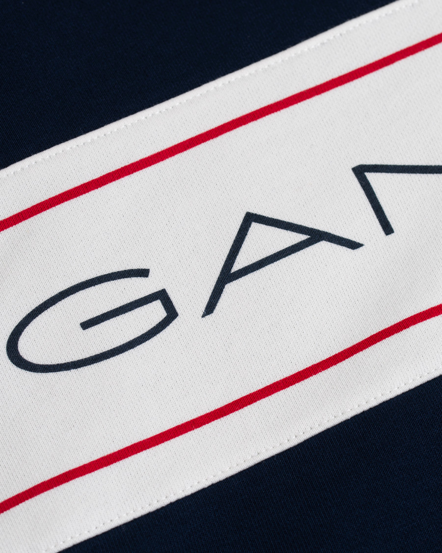 Homme | Pulls Et Tricots | GANT | Archive Hoodie Evening Blue