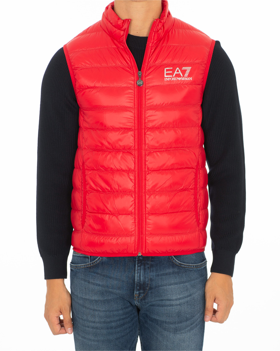 Homme | Manteaux Et Vestes | EA7 | Train Core Light Down Vest Red