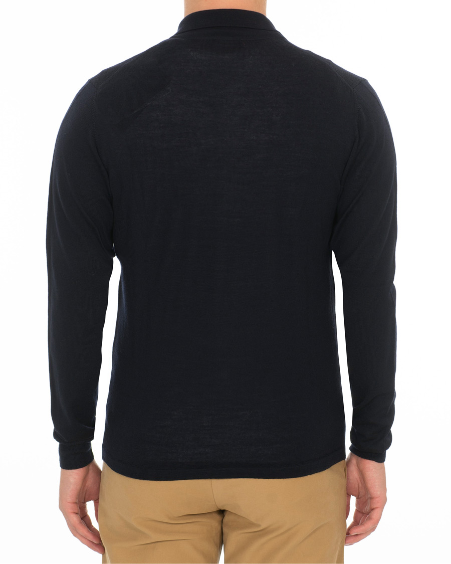 Homme | Pulls Et Tricots | J.Lindeberg | Nyle Full Zip Merino Navy