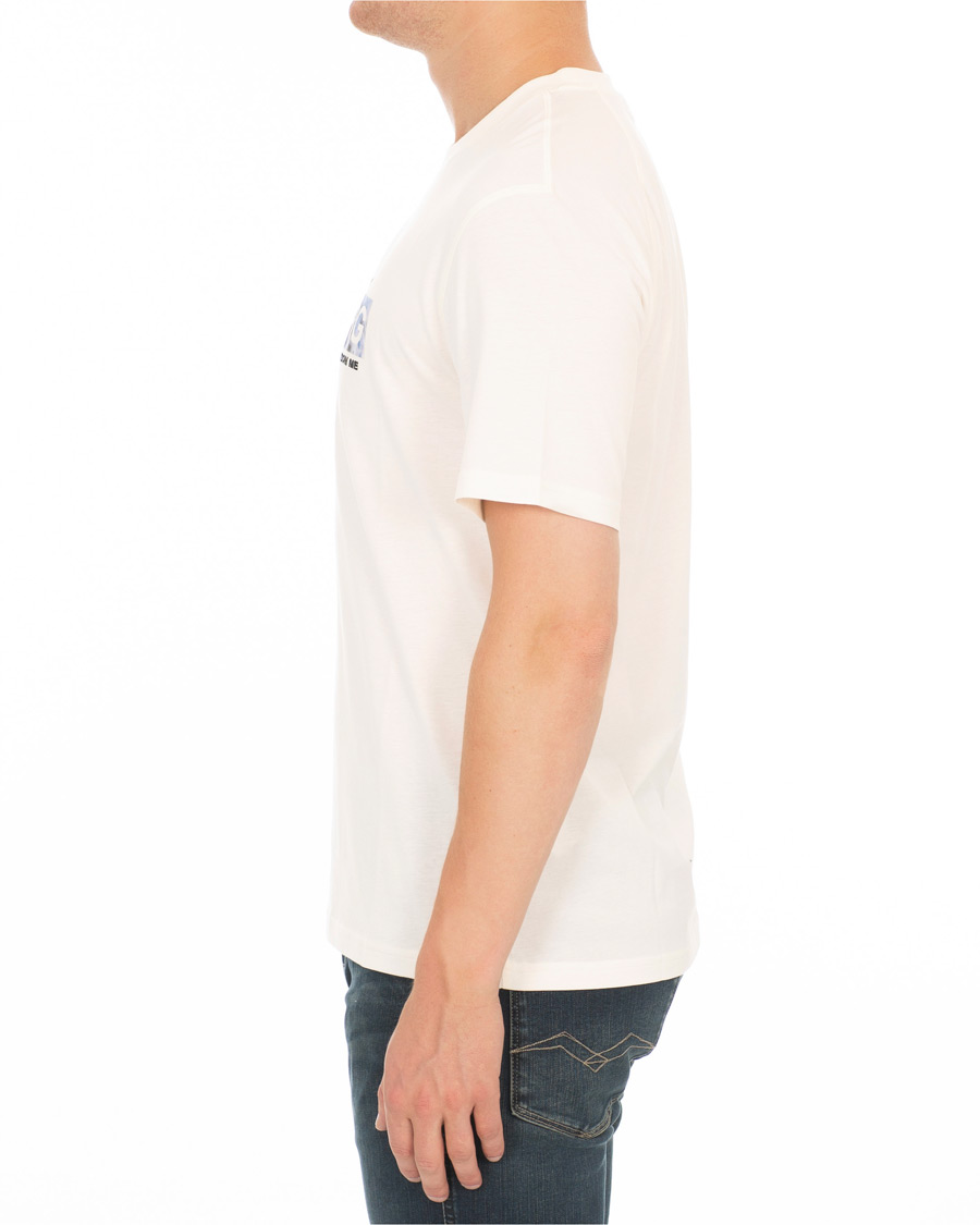 Homme | T-shirts | J.Lindeberg | Jordan Printed Crew Neck Tee Off White