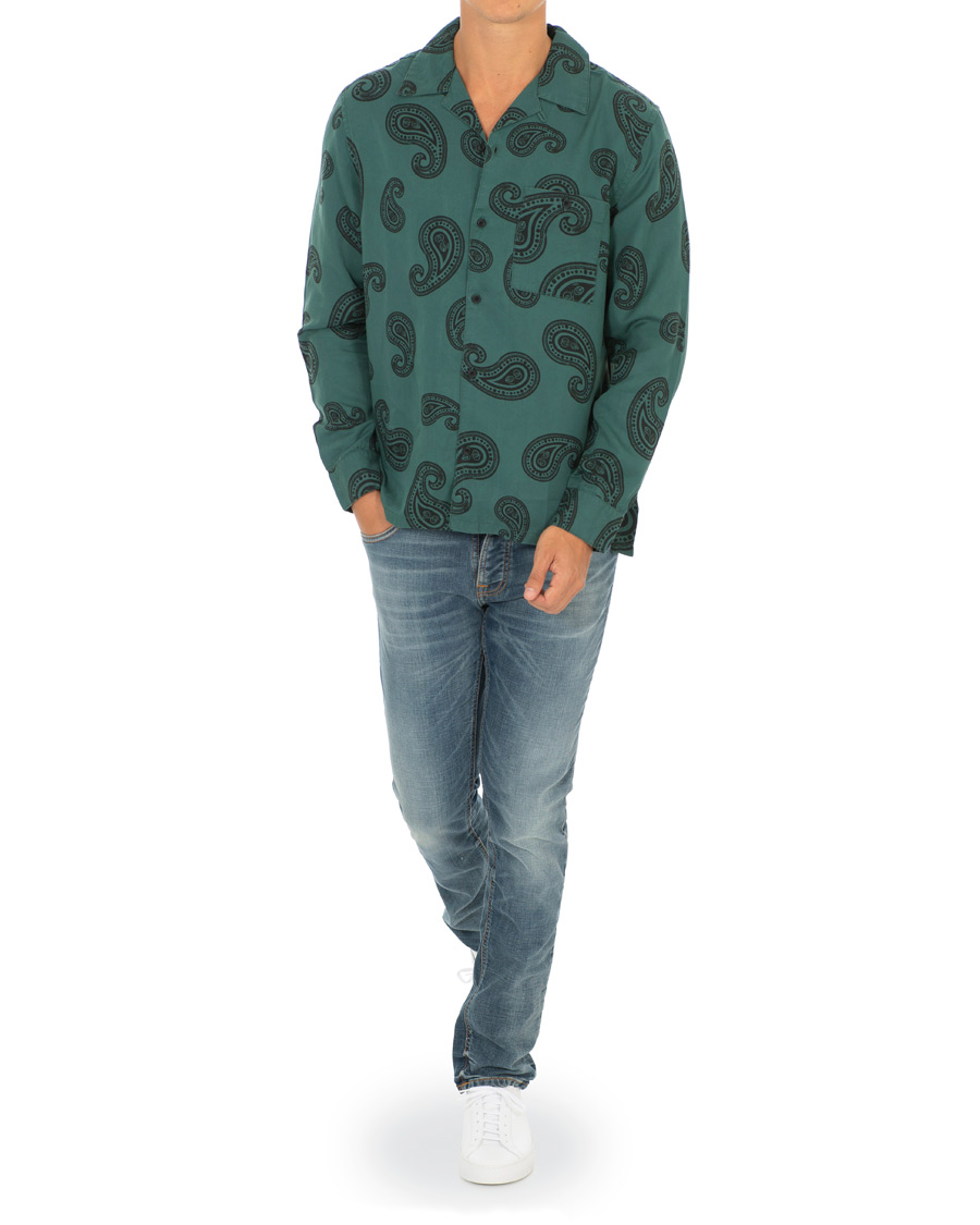 Homme | Chemises | Nudie Jeans | Vidar Paisley Shirt Kattegat