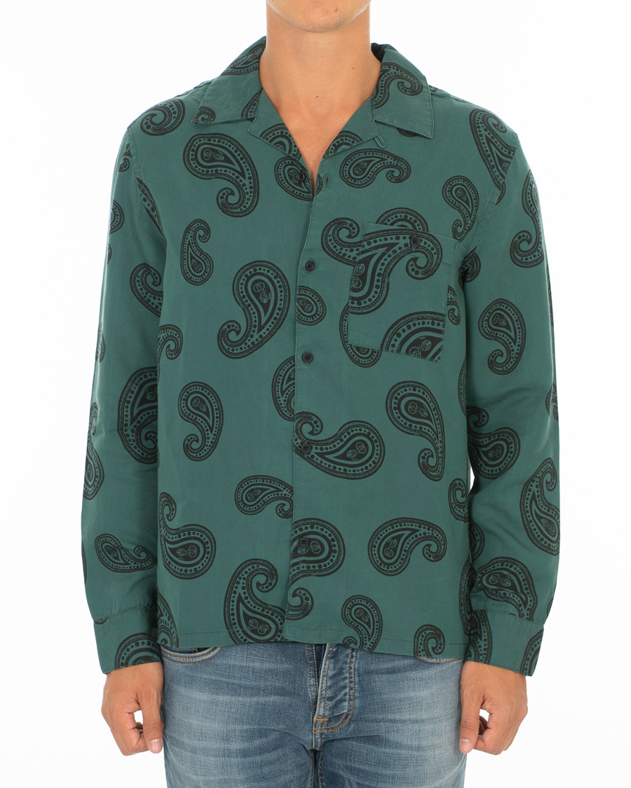 Homme | Chemises | Nudie Jeans | Vidar Paisley Shirt Kattegat