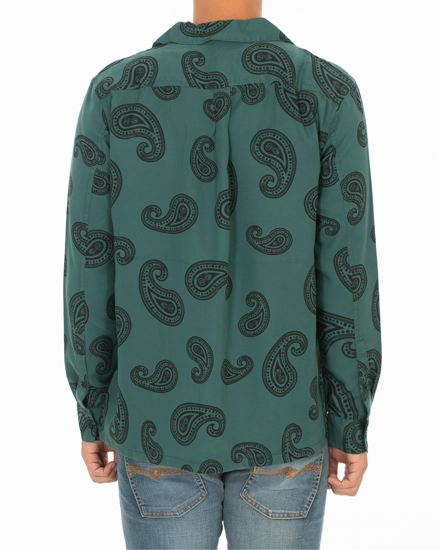Homme | Chemises | Nudie Jeans | Vidar Paisley Shirt Kattegat
