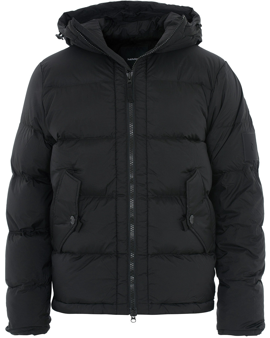 Homme | Manteaux Et Vestes | Peak Performance | Offense Crinkly Nylon Jacket Black