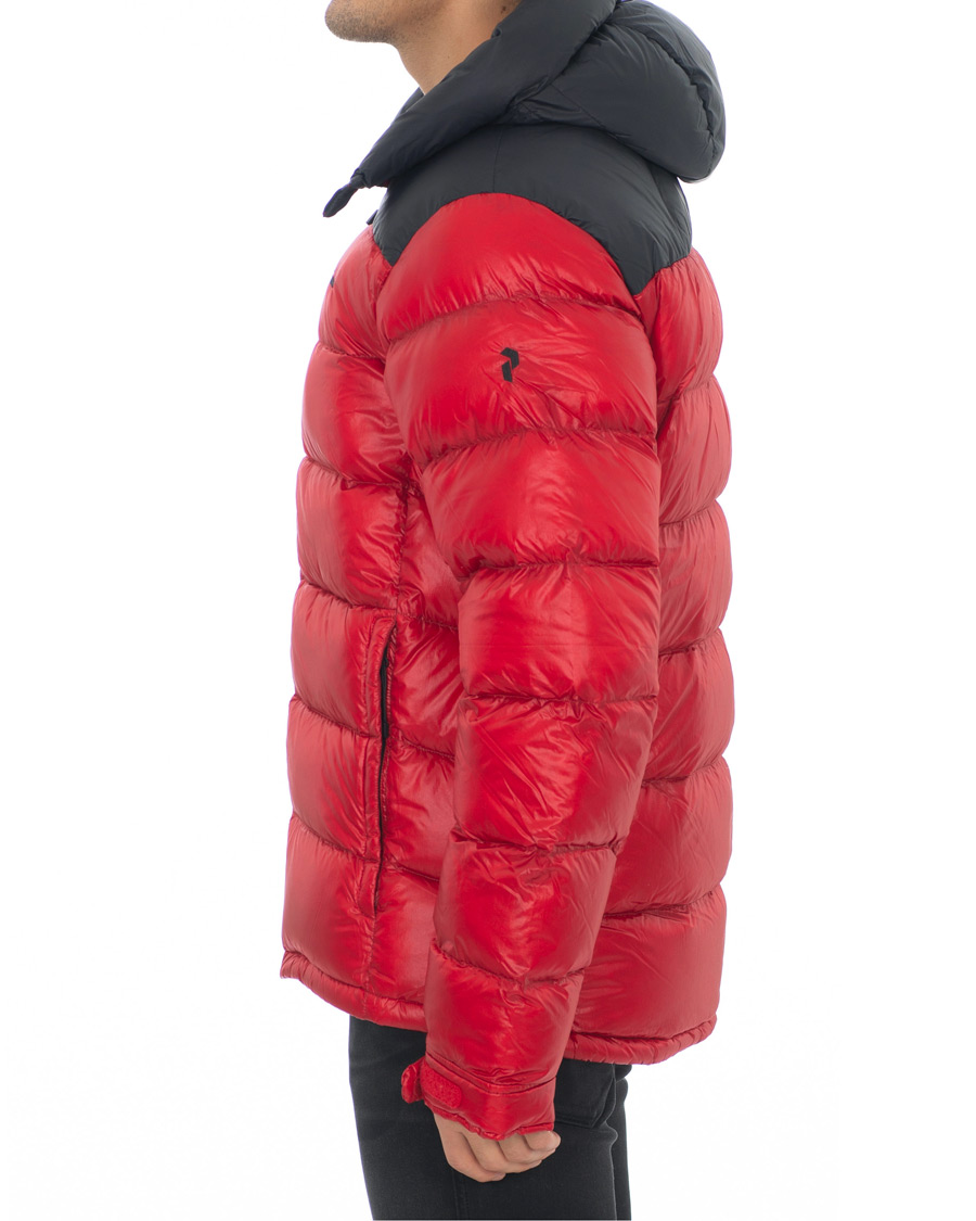 Homme | Manteaux Et Vestes | Peak Performance | Frost Glacier Down Hood Jacket Red