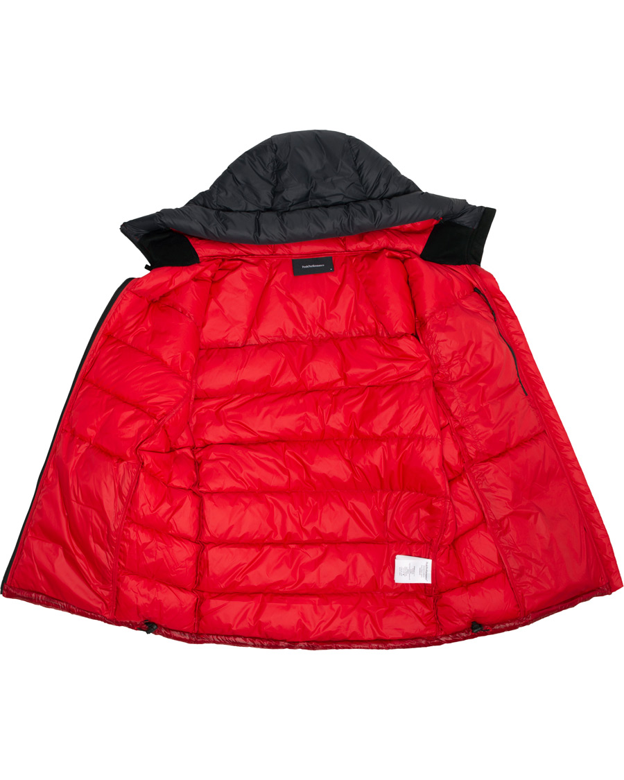 Homme | Manteaux Et Vestes | Peak Performance | Frost Glacier Down Hood Jacket Red