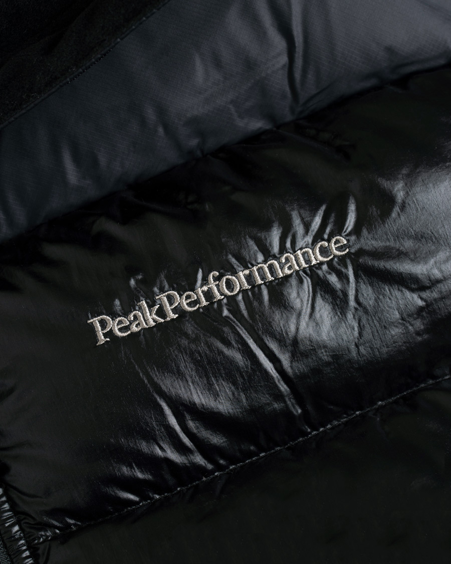 Homme | Manteaux Et Vestes | Peak Performance | Frost Glacier Down Jacket Black