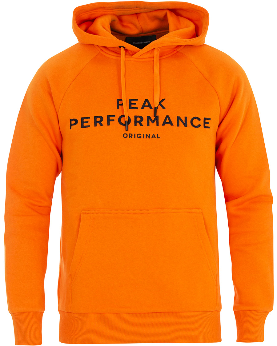 Homme | Pulls Et Tricots | Peak Performance | Logo Hoodie Orange