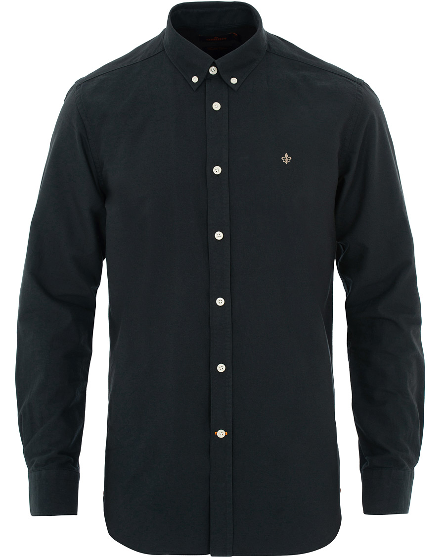 Homme | Chemises | Morris | Douglas Oxford Shirt Black