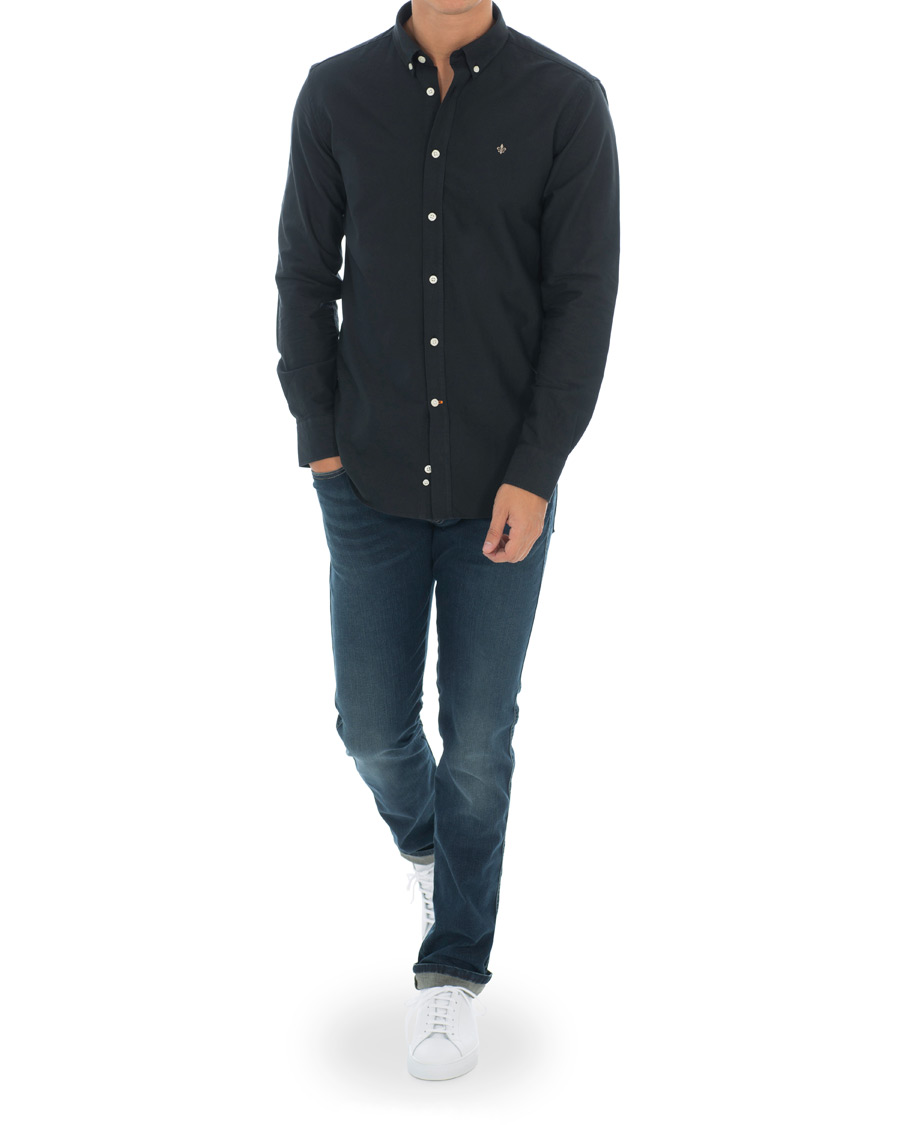 Homme | Chemises | Morris | Douglas Oxford Shirt Black