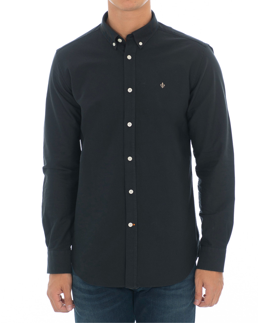 Homme | Chemises | Morris | Douglas Oxford Shirt Black