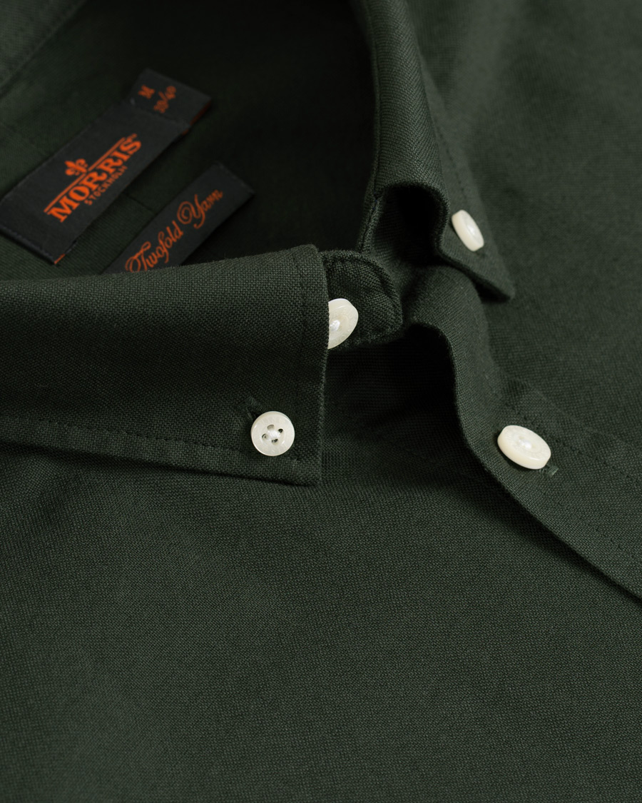 Homme | Chemises | Morris | Douglas Oxford Shirt Olive