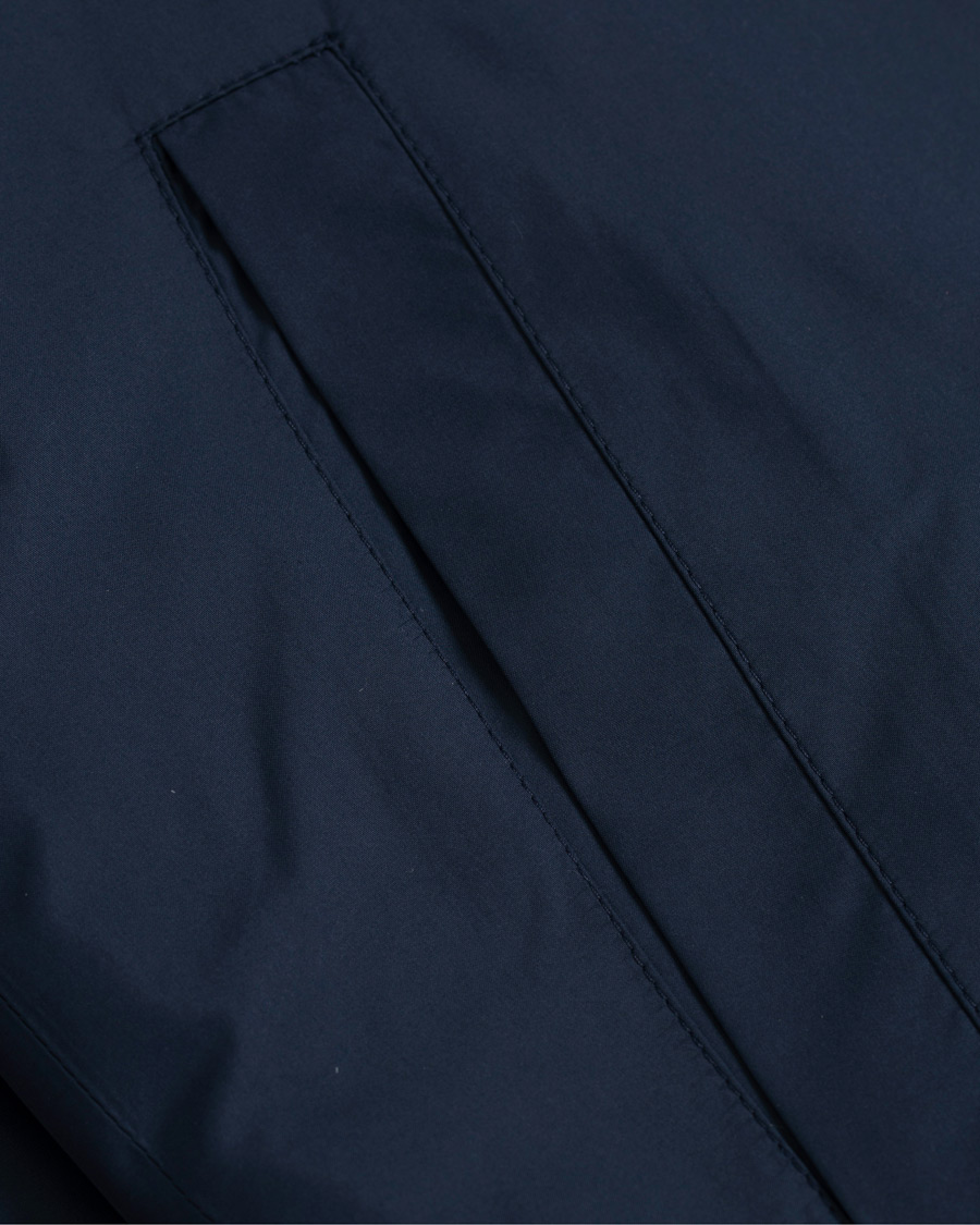 Homme | Manteaux Et Vestes | Sunspel | Padded Full Zip Gilet Navy