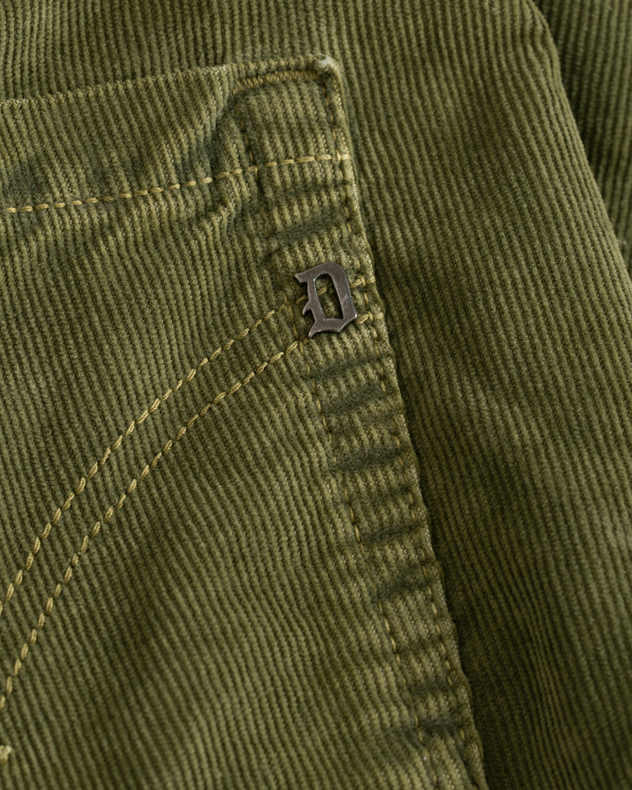 Homme | Pantalons | Dondup | George Corduroy Trousers Green