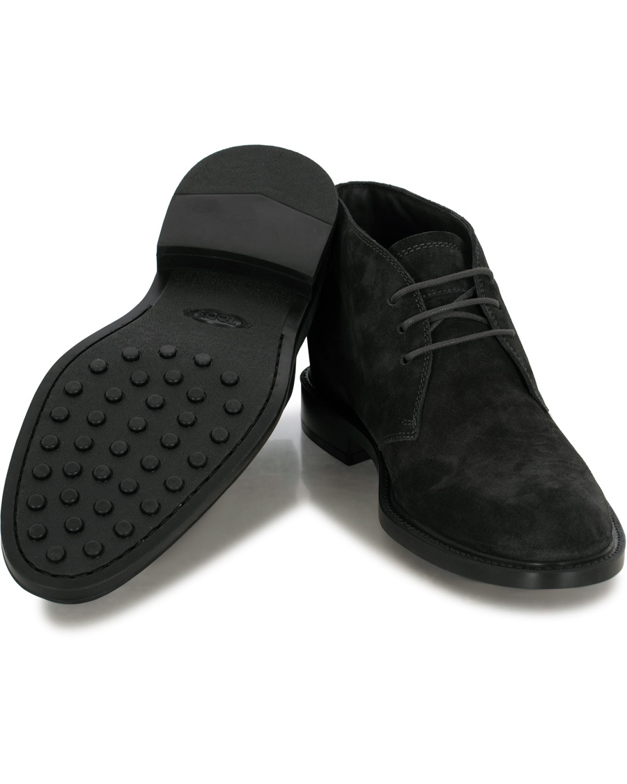 Homme | Tod's Desert Boot Dark Grey Suede | Tod's | Desert Boot Dark Grey Suede