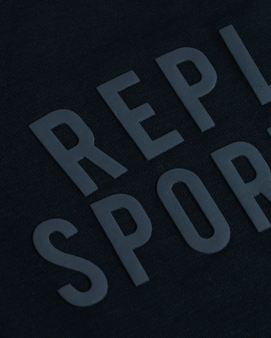 Homme | Pulls Et Tricots | Replay | SportLab Pullover Hoodie Denim Blue