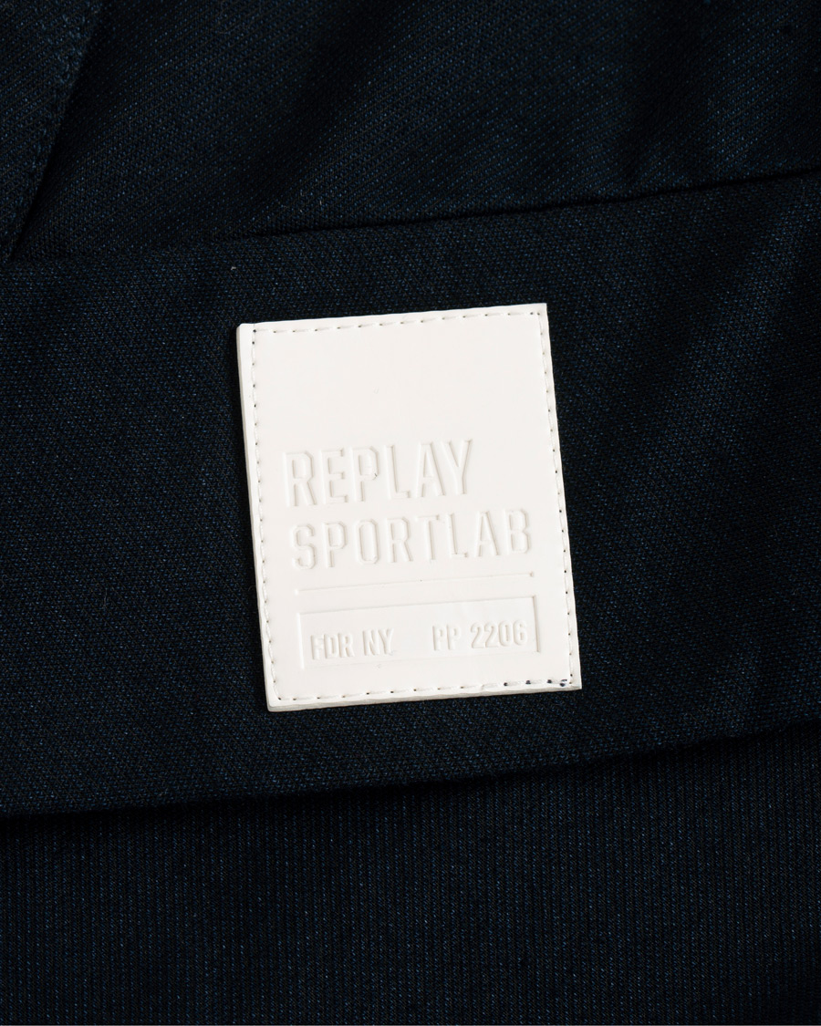 Homme | Pulls Et Tricots | Replay | SportLab Pullover Hoodie Denim Blue