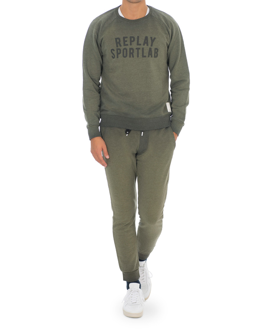 Homme | Pantalons | Replay | SportLab Sweatpants Military Green