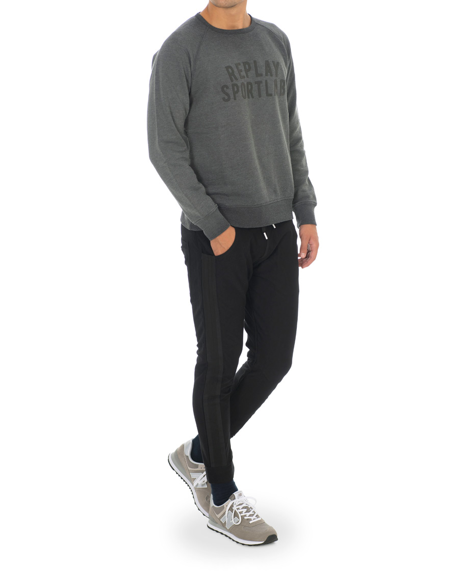Homme | Pantalons | Replay | SportLab Sweatpants Denim Black