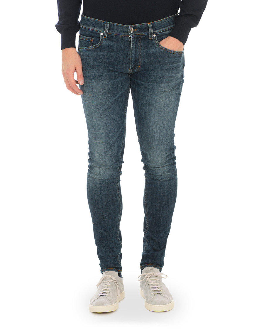 Homme | Jeans | Tiger of Sweden Jeans | Slim Top Stretch Jeans Blue