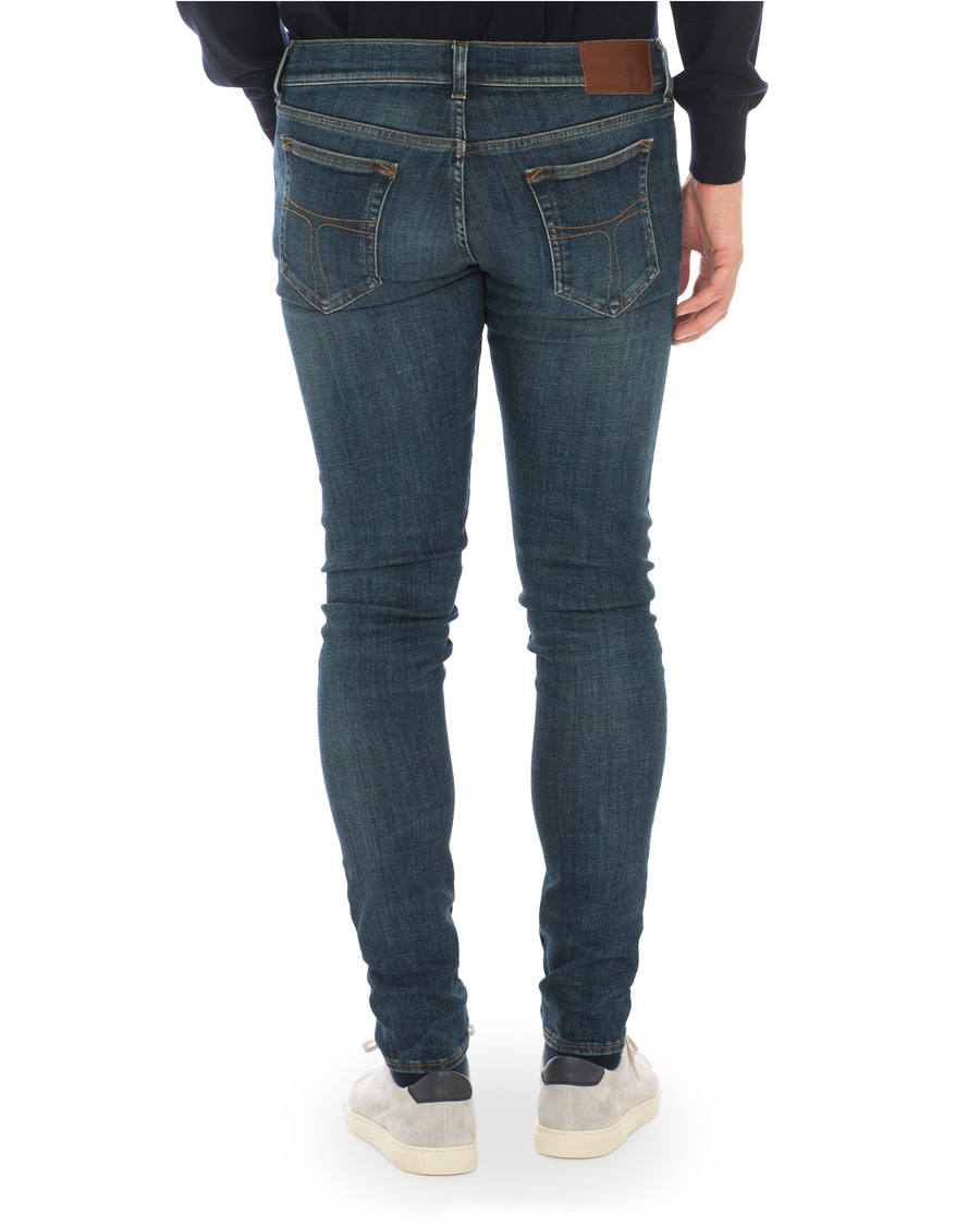 Homme | Jeans | Tiger of Sweden Jeans | Slim Top Stretch Jeans Blue