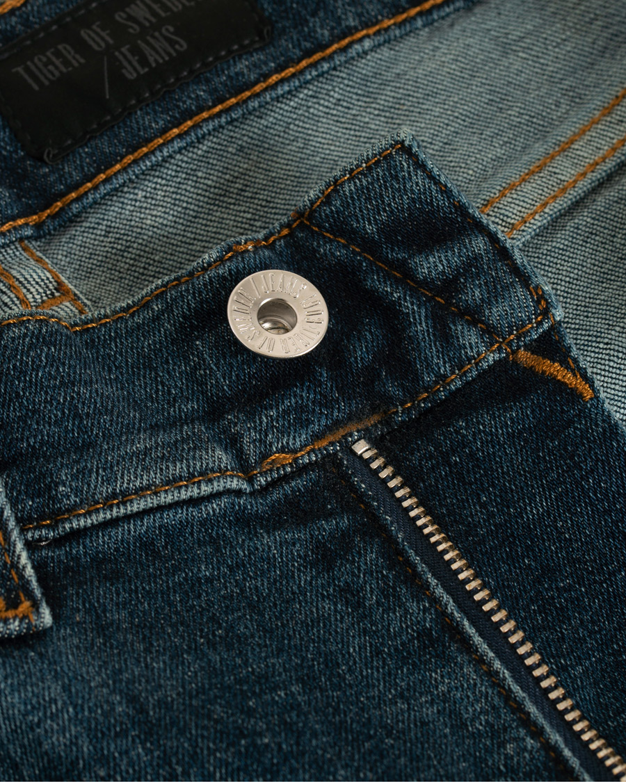 Homme | Jeans | Tiger of Sweden Jeans | Slim Top Stretch Jeans Blue