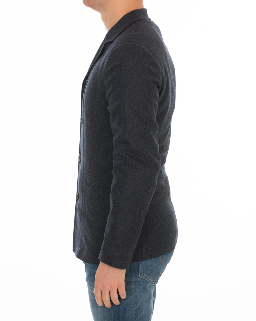 Homme | Blazers | Tiger of Sweden | Jimmie Leisure Blazer Shirt Navy