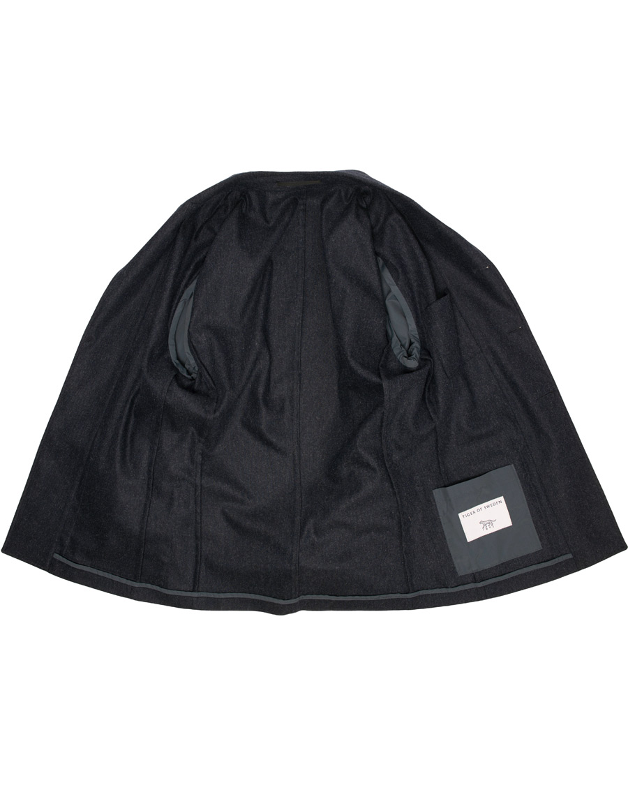 Homme | Blazers | Tiger of Sweden | Jimmie Leisure Blazer Shirt Navy