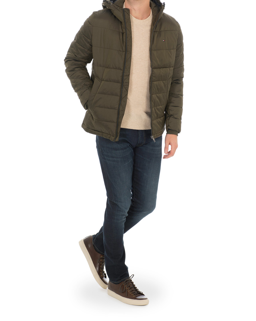 Homme | Manteaux Et Vestes | Tommy Hilfiger | Two Tone Hooded Jacket Grape Leaf