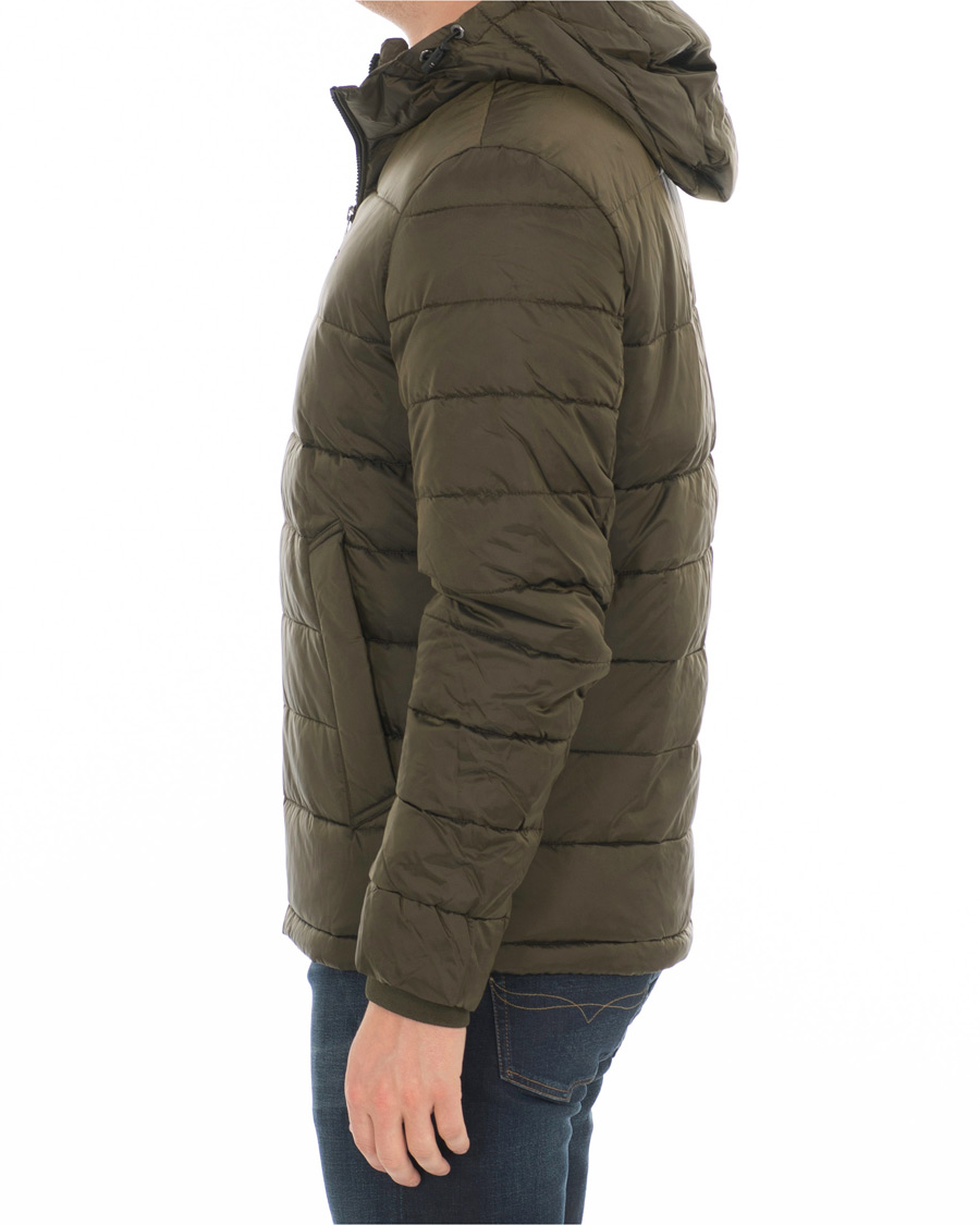 Homme | Manteaux Et Vestes | Tommy Hilfiger | Two Tone Hooded Jacket Grape Leaf