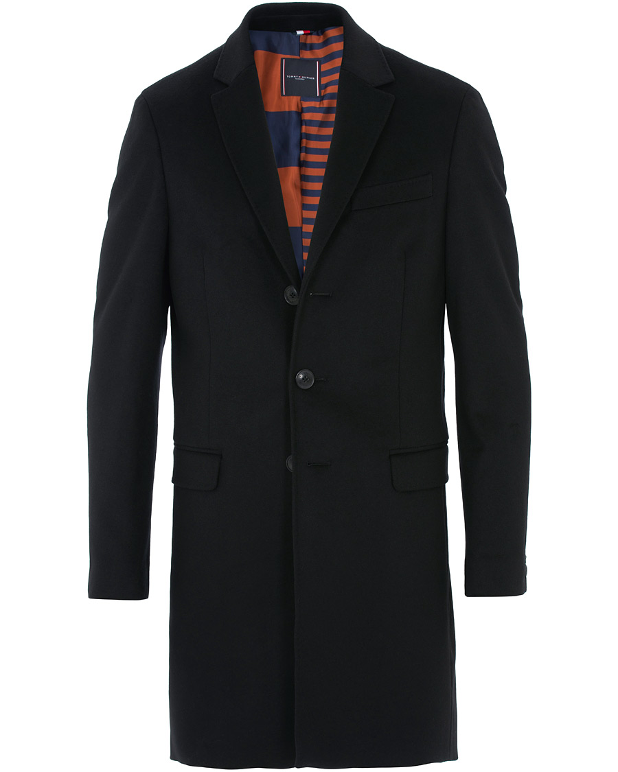 Homme | Manteaux Et Vestes | Tommy Hilfiger | Chestfield Wool Coat Black