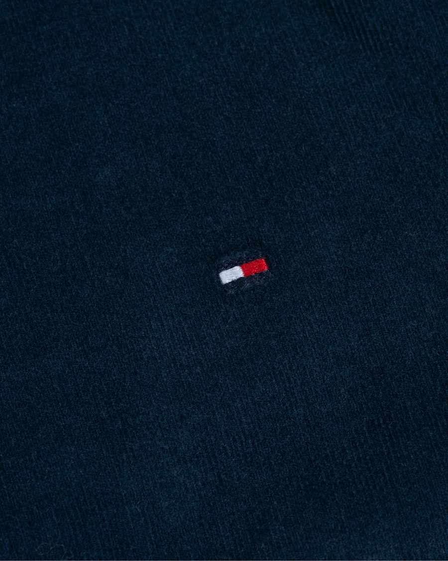 Homme | Chemises | Tommy Hilfiger | Garment Dyed Corduroy Shirt Navy