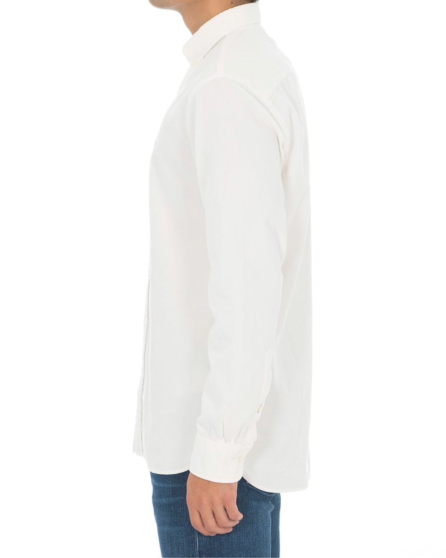 Homme | Chemises | Tommy Hilfiger | Garment Dyed Corduroy Shirt Whisper White