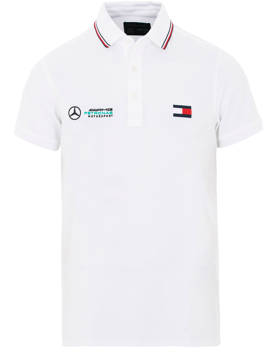 Homme | Polos | Tommy Hilfiger | Mercedes Benz Polo Bright White