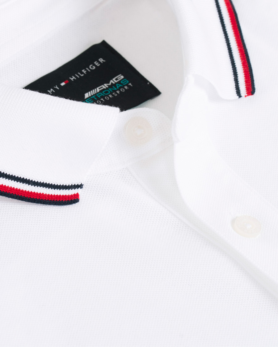 Homme | Polos | Tommy Hilfiger | Mercedes Benz Polo Bright White