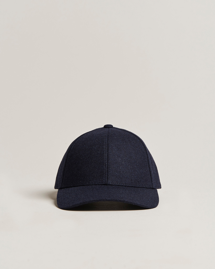 Homme | Varsity Headwear Flannel Baseball Cap Dark Navy | Varsity Headwear | Flannel Baseball Cap Dark Navy