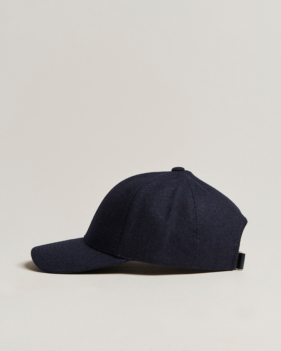 Homme | Varsity Headwear Flannel Baseball Cap Dark Navy | Varsity Headwear | Flannel Baseball Cap Dark Navy