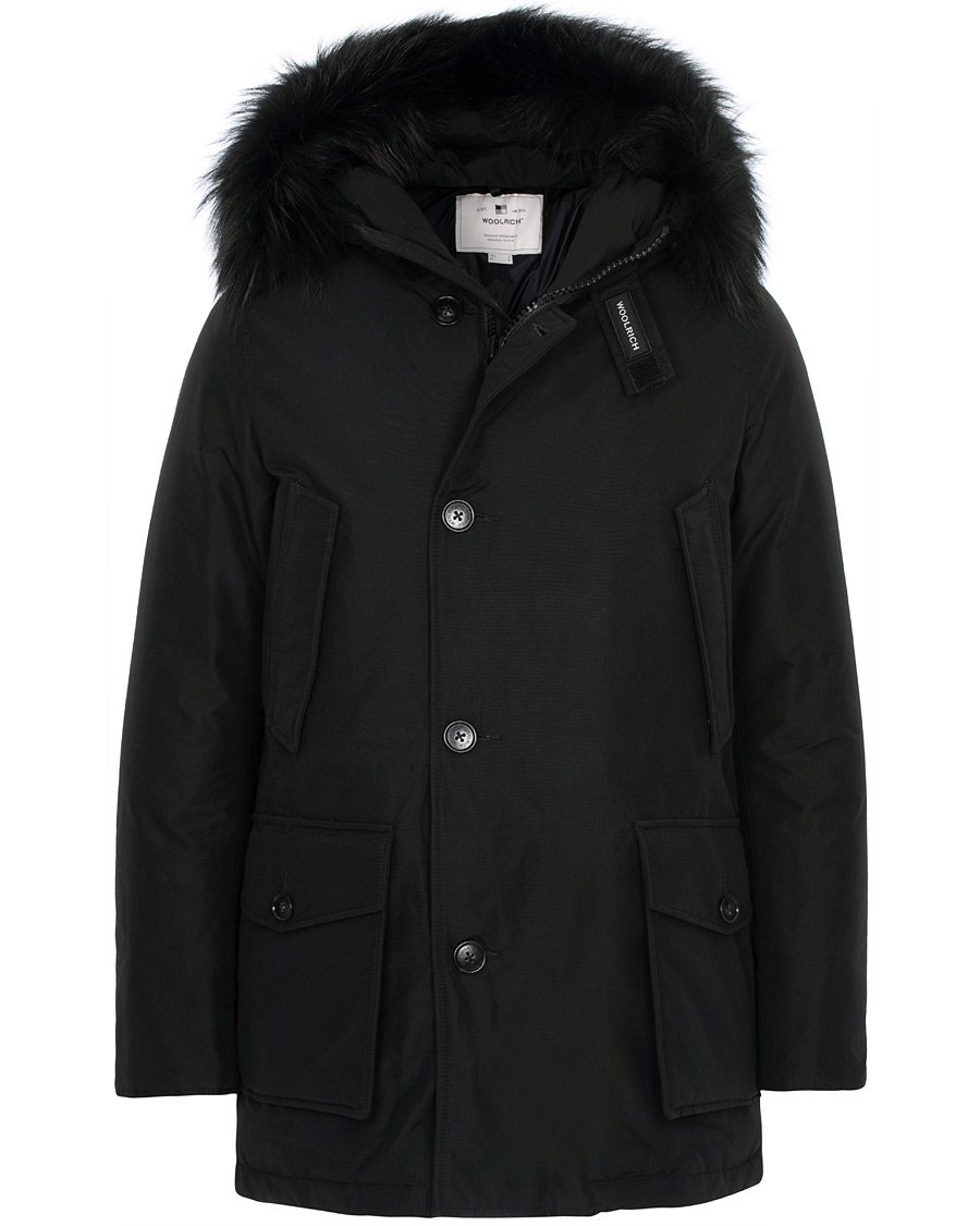 Homme | Manteaux Et Vestes | Woolrich | Artic Parka Tonal Fur New Black