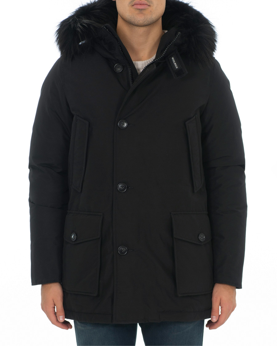 Homme | Manteaux Et Vestes | Woolrich | Artic Parka Tonal Fur New Black
