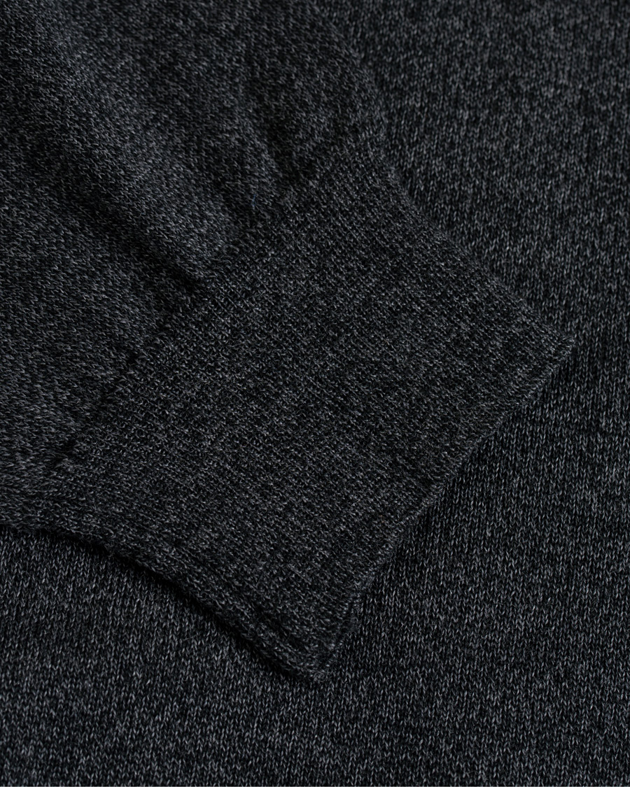 Homme | Pulls Et Tricots | Oscar Jacobson | Cole Extra Fine Merino Rollneck Dark Grey