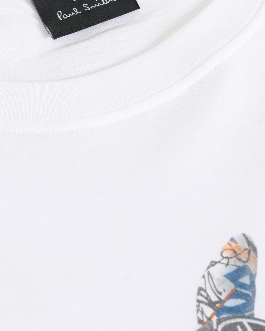 Homme | T-shirts | PS Paul Smith | Regular Fit Printed Rabbit Tee White