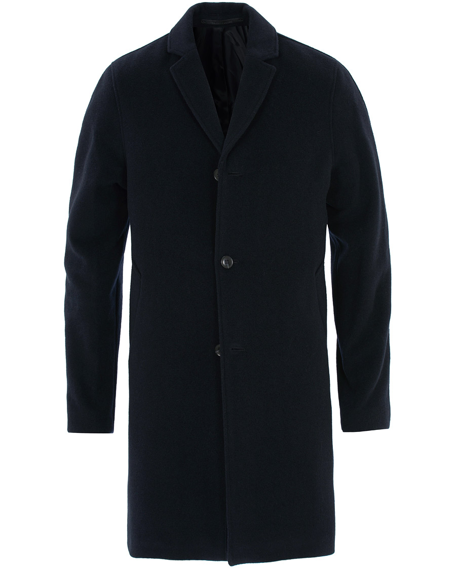 Homme | Manteaux Et Vestes | Samsøe Samsøe | Samsøe & Samsøe Bryn Wool Coat Night Sky